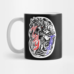 Muay Thai Kong vs Tiger Mug